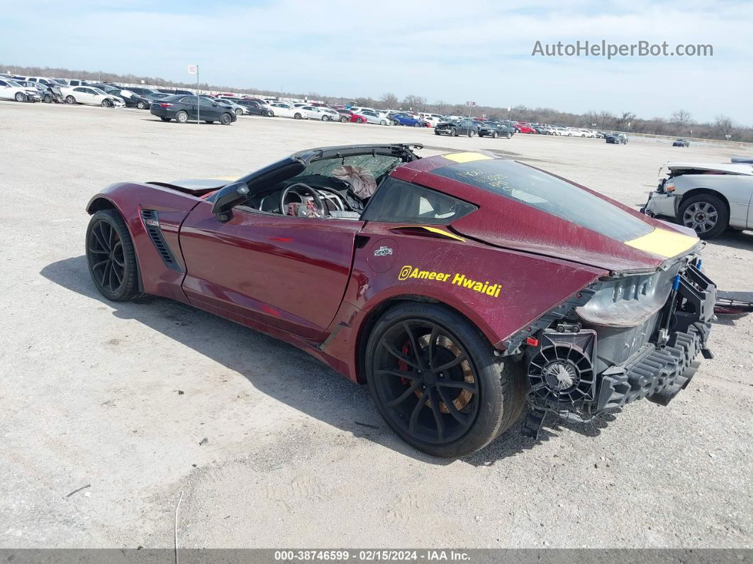 2017 Chevrolet Corvette Grand Sport Red vin: 1G1YY2D73H5107789