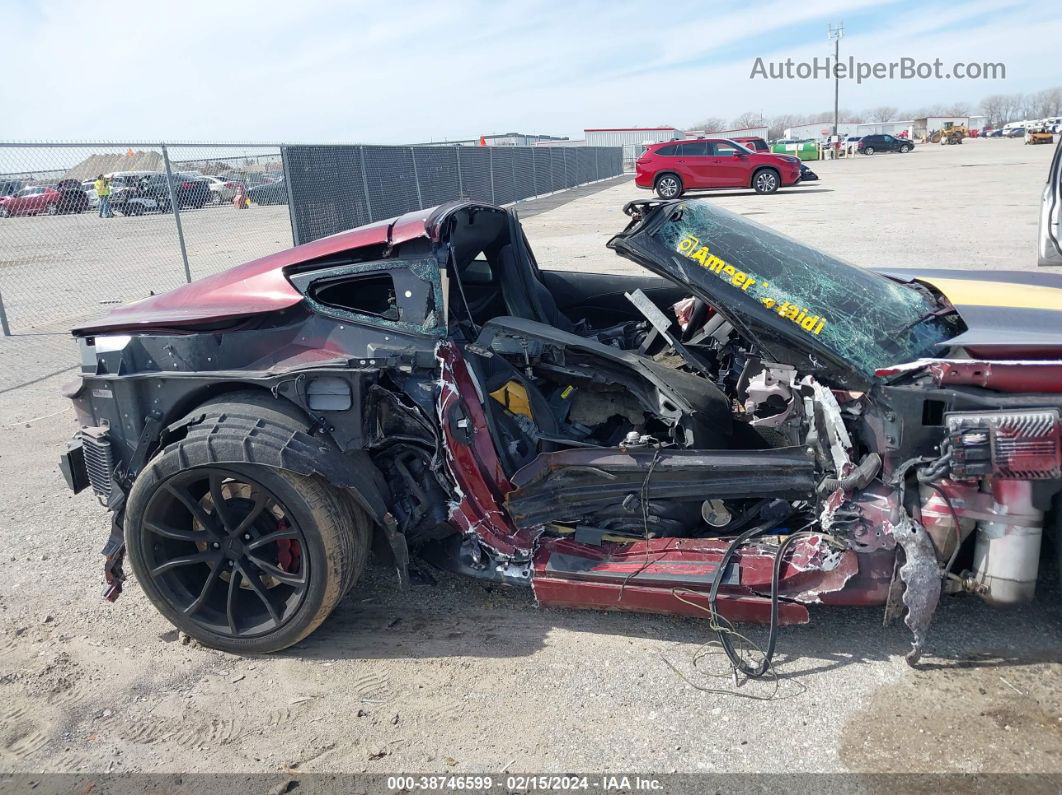 2017 Chevrolet Corvette Grand Sport Красный vin: 1G1YY2D73H5107789