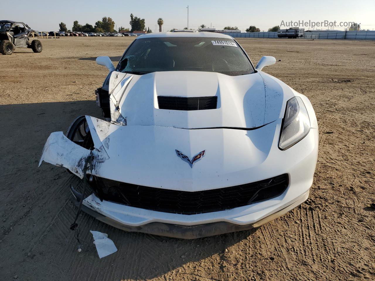 2017 Chevrolet Corvette Grand Sport 2lt White vin: 1G1YY2D73H5112152