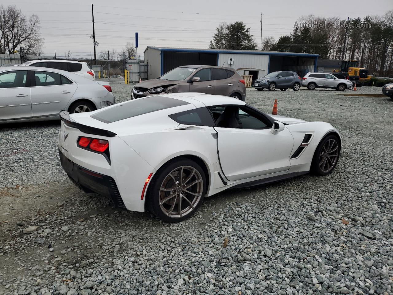 2017 Chevrolet Corvette Grand Sport 2lt White vin: 1G1YY2D74H5117764