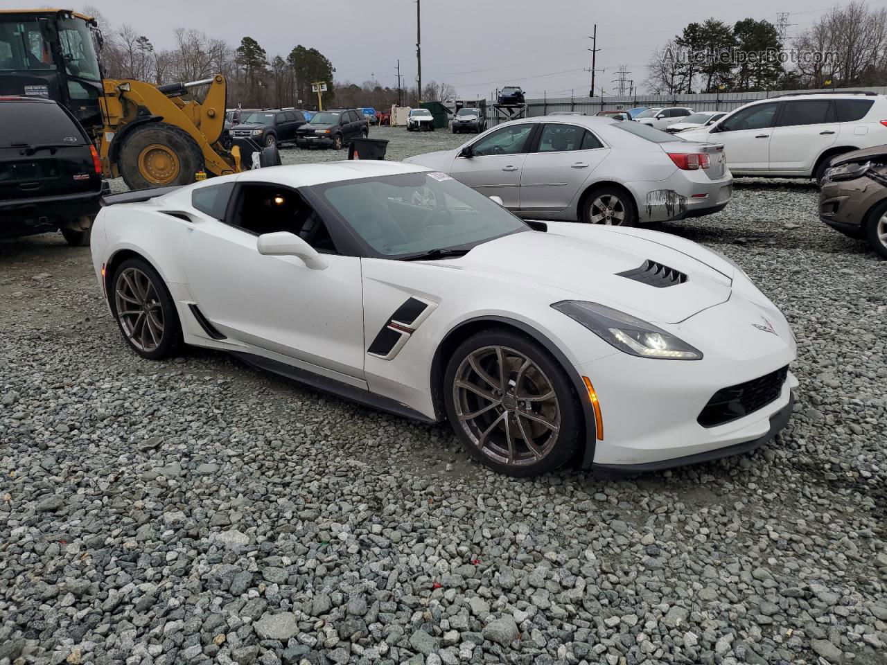 2017 Chevrolet Corvette Grand Sport 2lt White vin: 1G1YY2D74H5117764