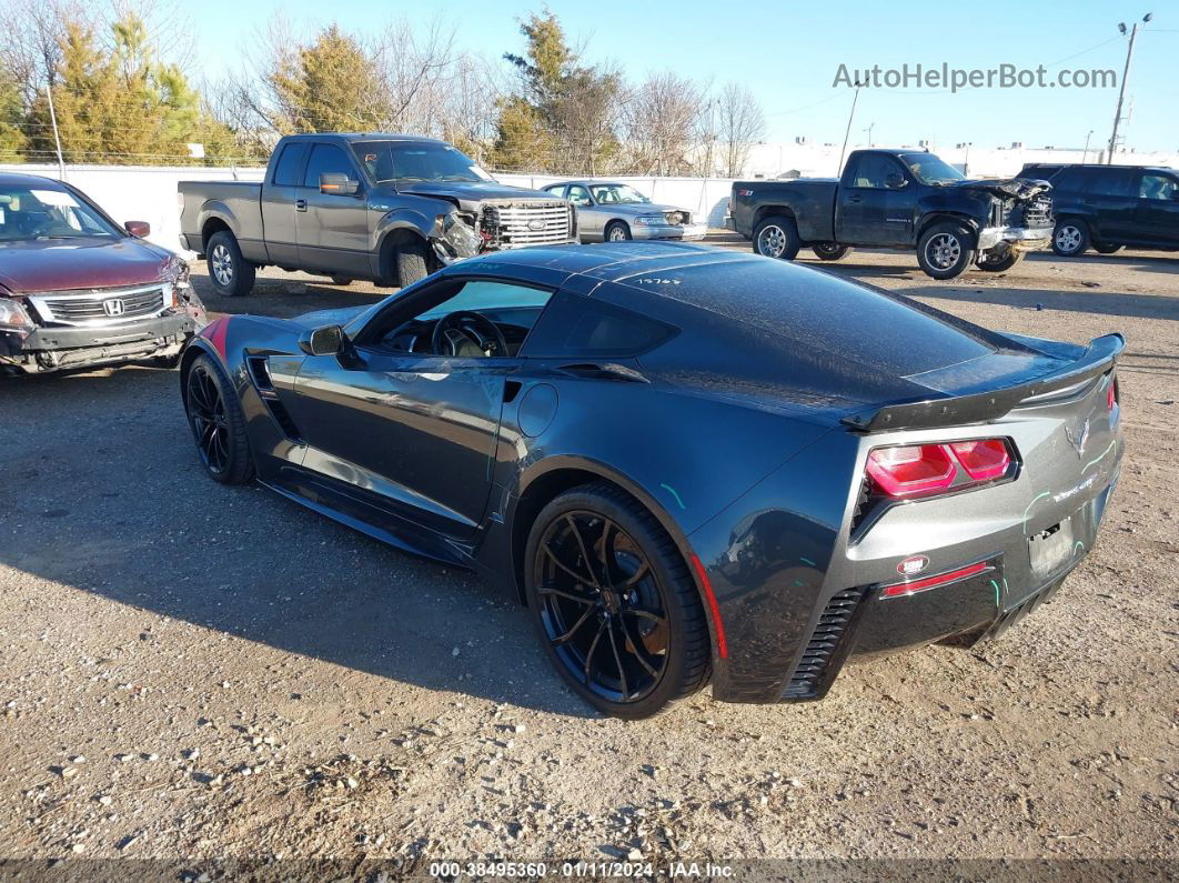 2017 Chevrolet Corvette Grand Sport Серый vin: 1G1YY2D76H5105129