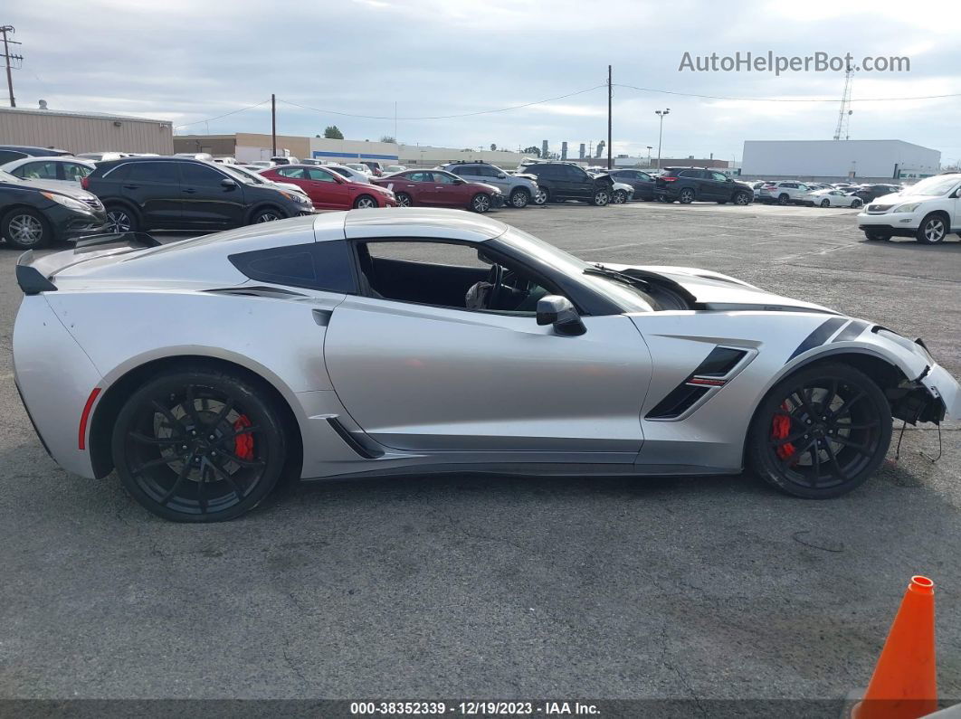 2017 Chevrolet Corvette Grand Sport Silver vin: 1G1YY2D76H5112811