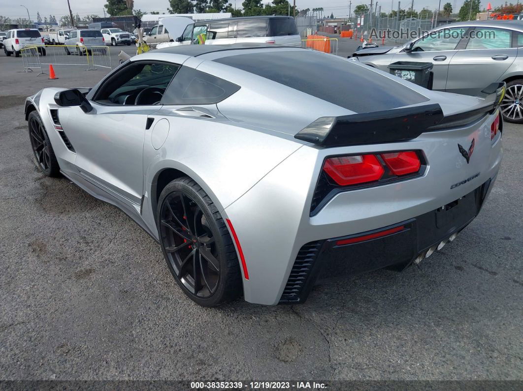 2017 Chevrolet Corvette Grand Sport Silver vin: 1G1YY2D76H5112811