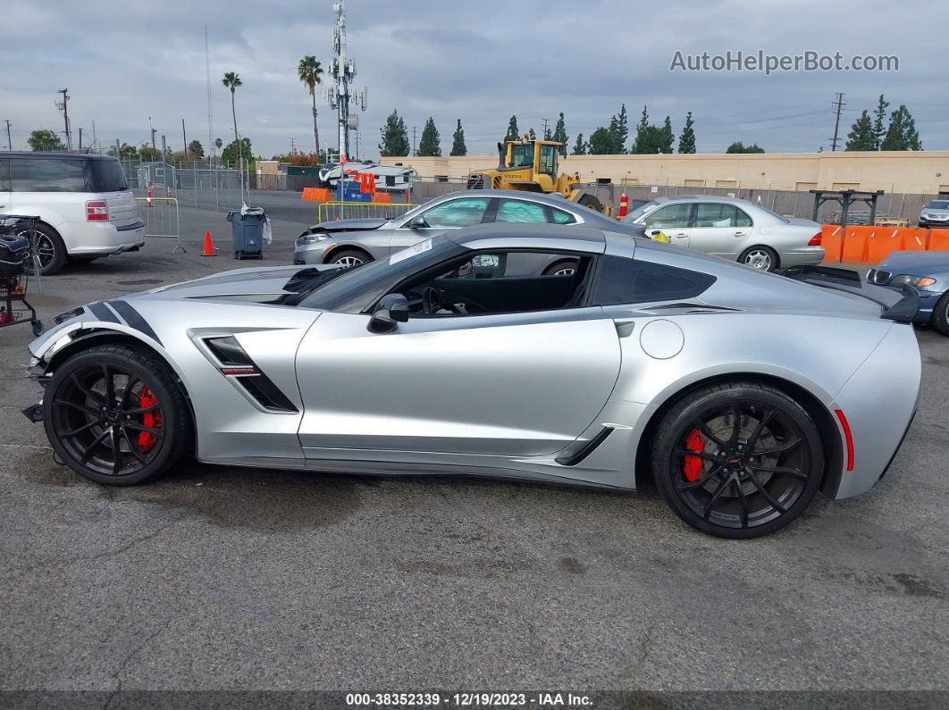 2017 Chevrolet Corvette Grand Sport Silver vin: 1G1YY2D76H5112811