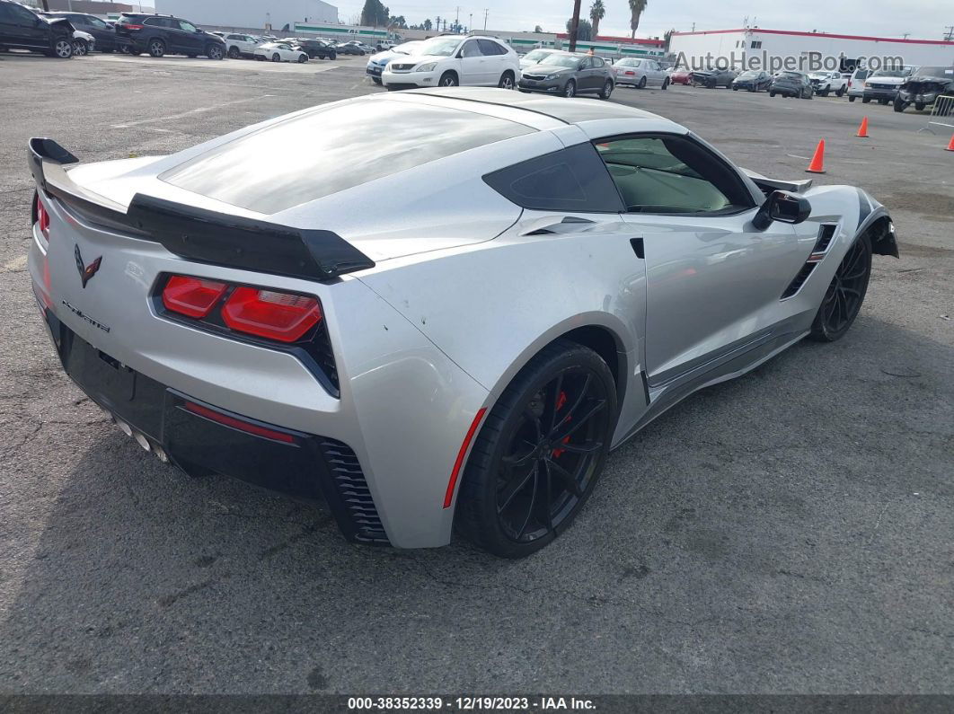 2017 Chevrolet Corvette Grand Sport Серебряный vin: 1G1YY2D76H5112811