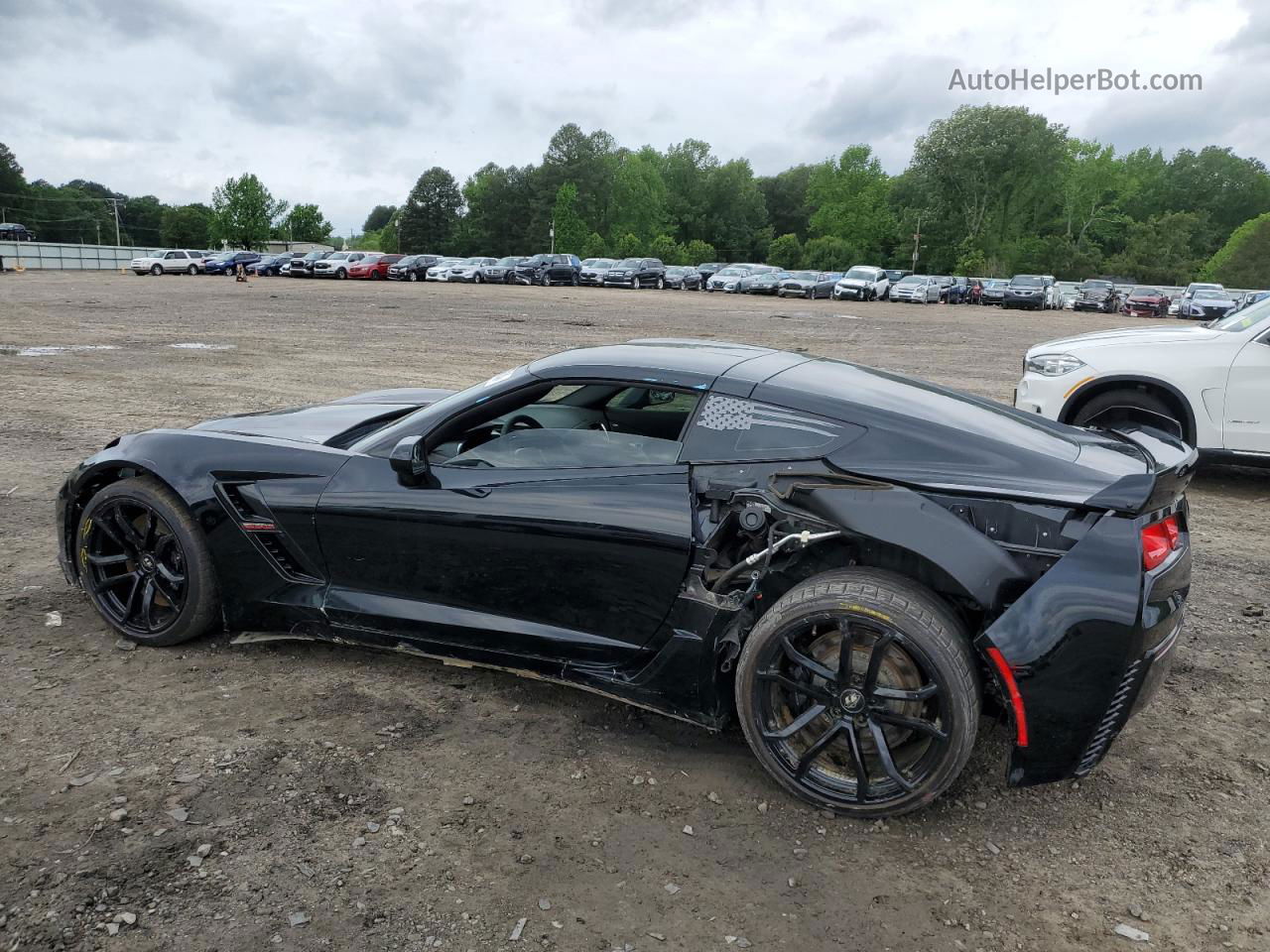 2017 Chevrolet Corvette Grand Sport 2lt Black vin: 1G1YY2D78H5122966