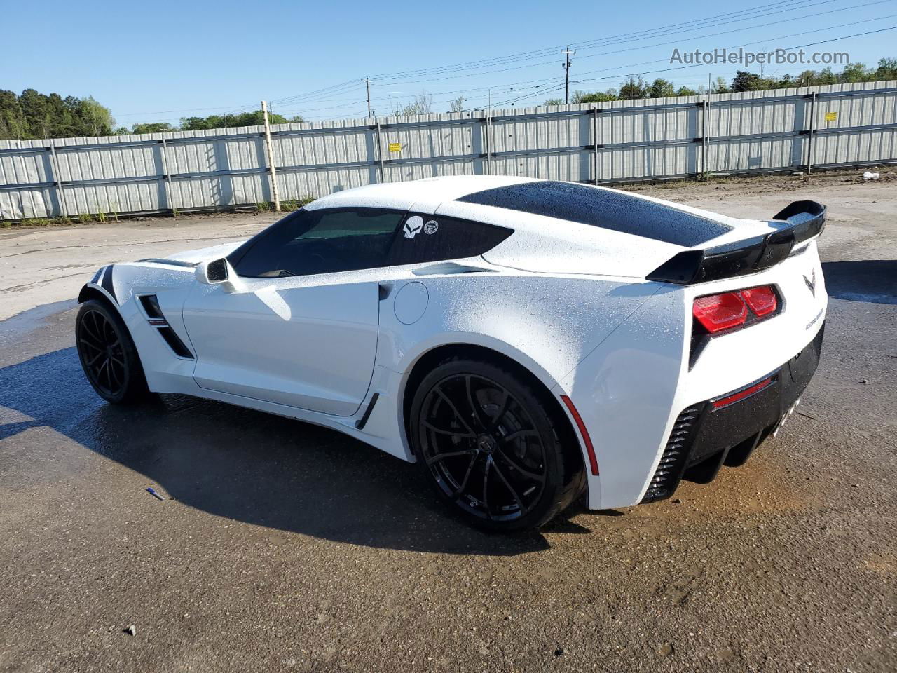 2017 Chevrolet Corvette Grand Sport 2lt Белый vin: 1G1YY2D78H5124412