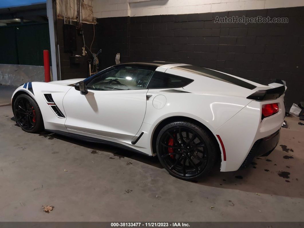 2017 Chevrolet Corvette Grand Sport White vin: 1G1YY2D79H5108218