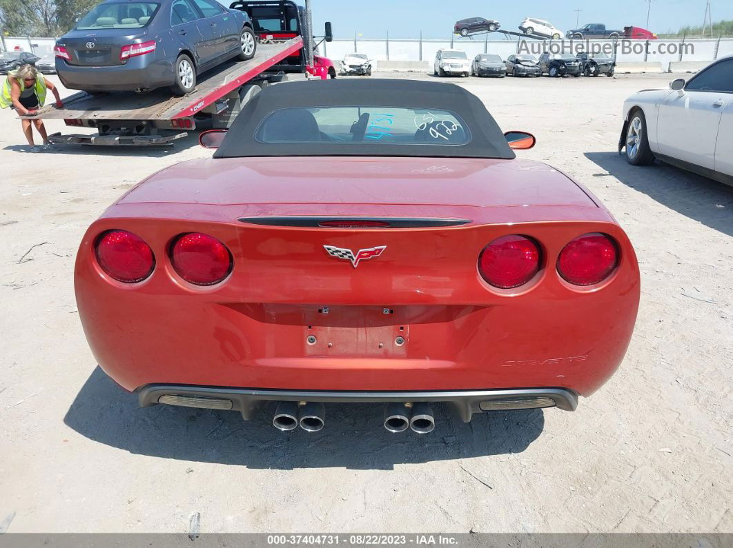 2006 Chevrolet Corvette   Оранжевый vin: 1G1YY36U065111708