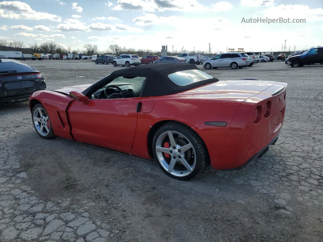 2006 Chevrolet Corvette  Red vin: 1G1YY36U065113863