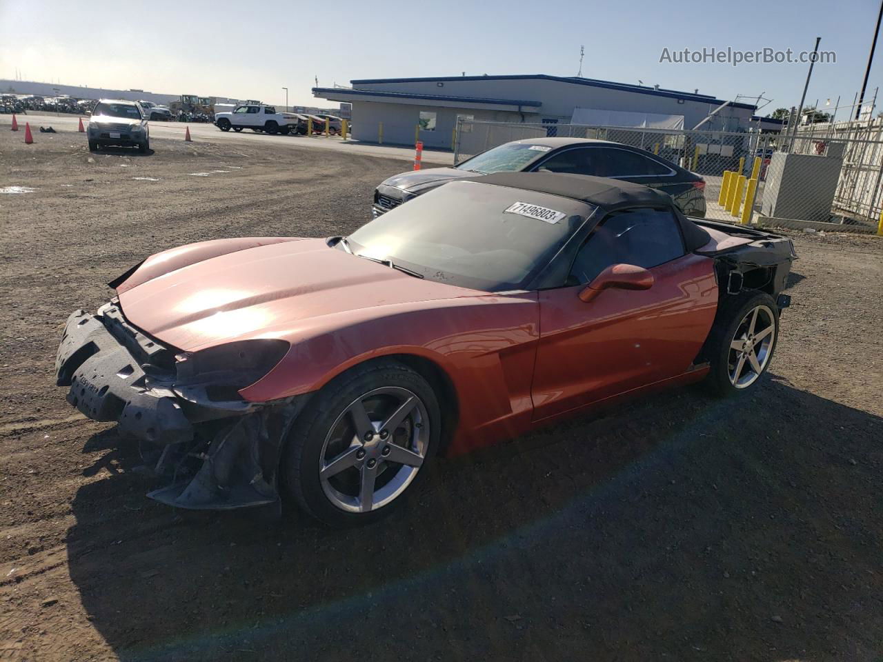 2006 Chevrolet Corvette  Orange vin: 1G1YY36U165113502