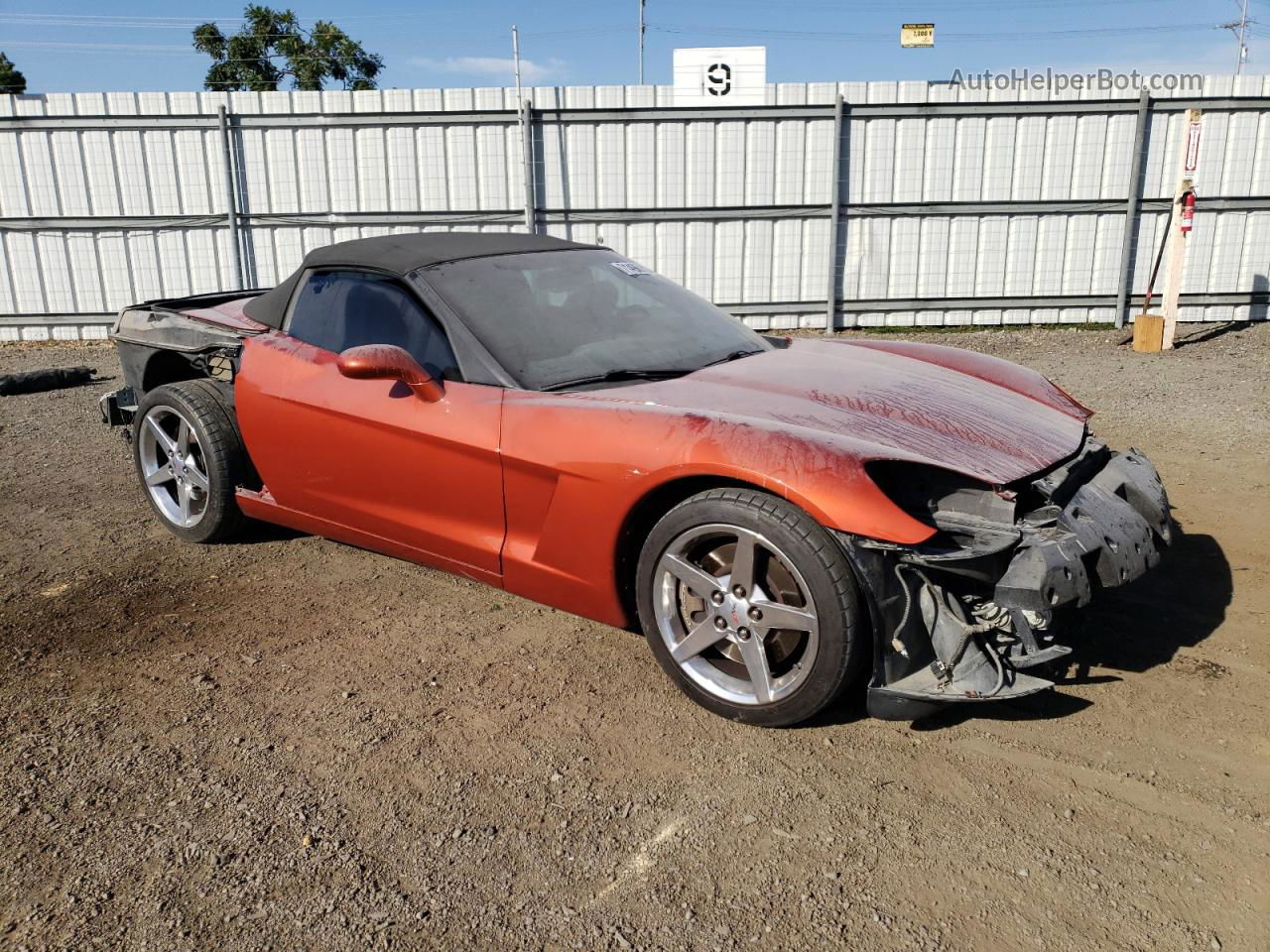 2006 Chevrolet Corvette  Orange vin: 1G1YY36U165113502