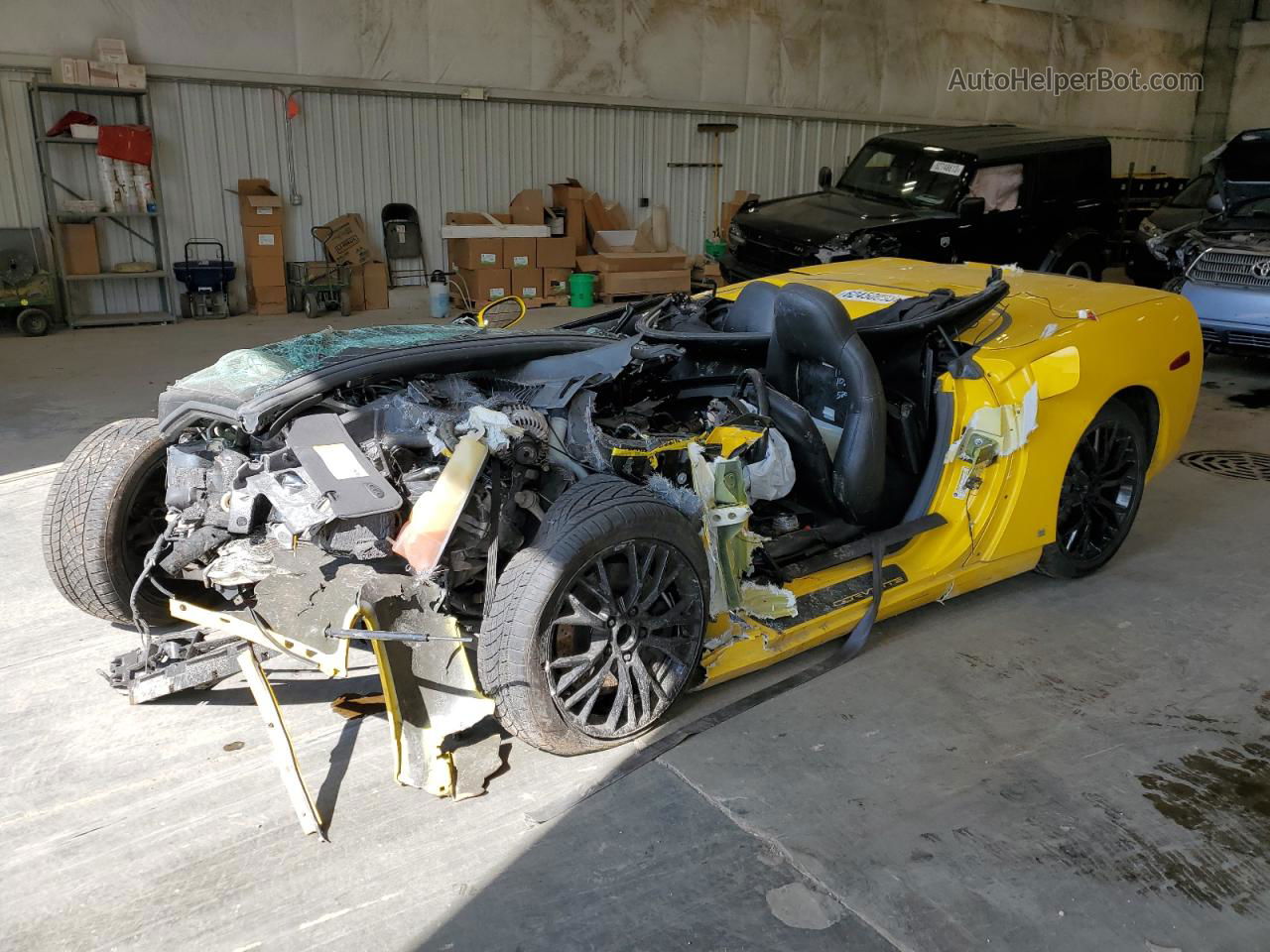 2006 Chevrolet Corvette  Yellow vin: 1G1YY36U265101214