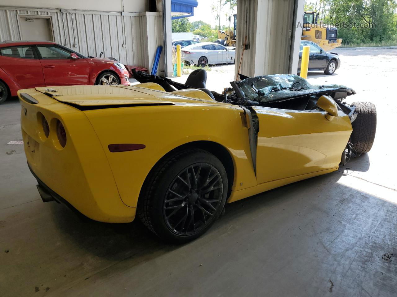 2006 Chevrolet Corvette  Yellow vin: 1G1YY36U265101214