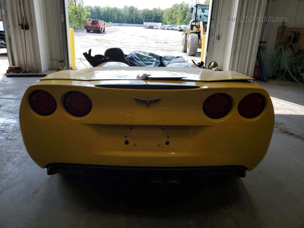 2006 Chevrolet Corvette  Yellow vin: 1G1YY36U265101214