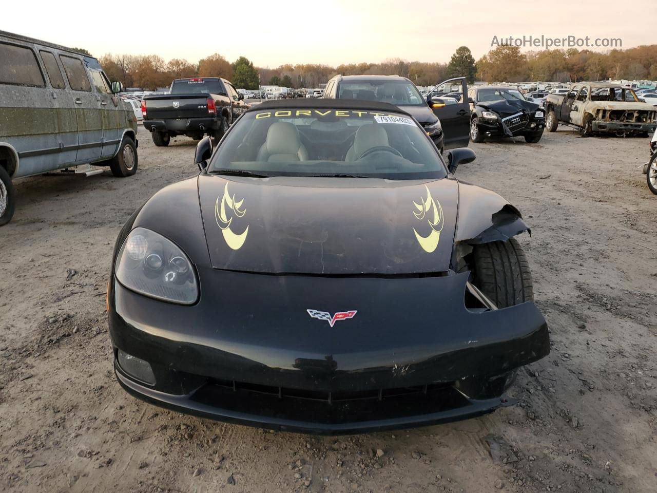 2006 Chevrolet Corvette  Black vin: 1G1YY36U265126842