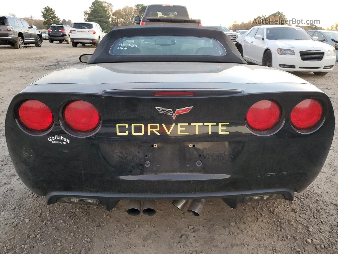 2006 Chevrolet Corvette  Black vin: 1G1YY36U265126842