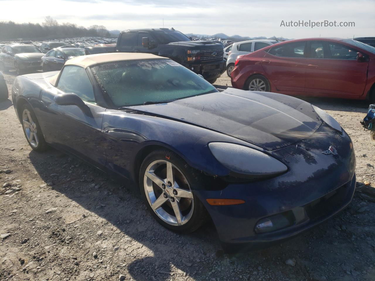 2006 Chevrolet Corvette  Blue vin: 1G1YY36U465129063