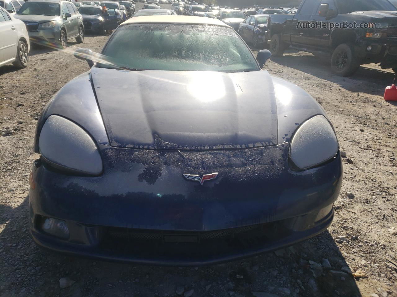 2006 Chevrolet Corvette  Blue vin: 1G1YY36U465129063