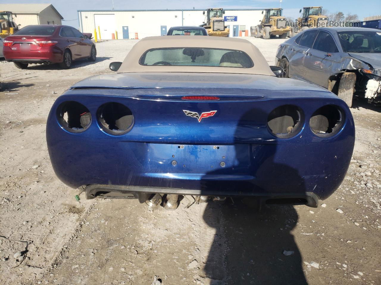 2006 Chevrolet Corvette  Blue vin: 1G1YY36U465129063