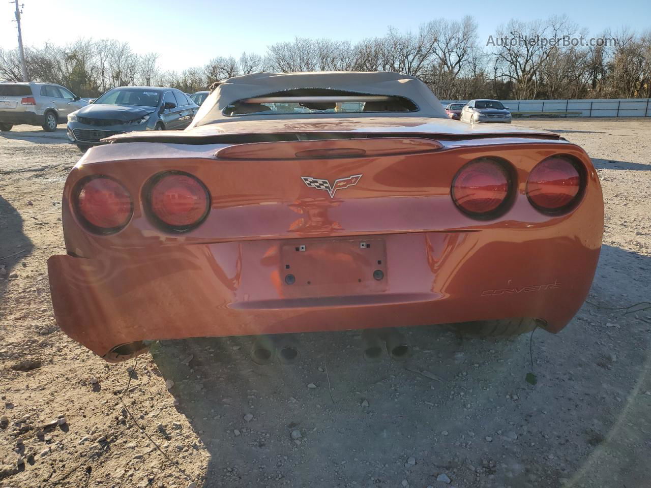 2006 Chevrolet Corvette  Orange vin: 1G1YY36U765113696