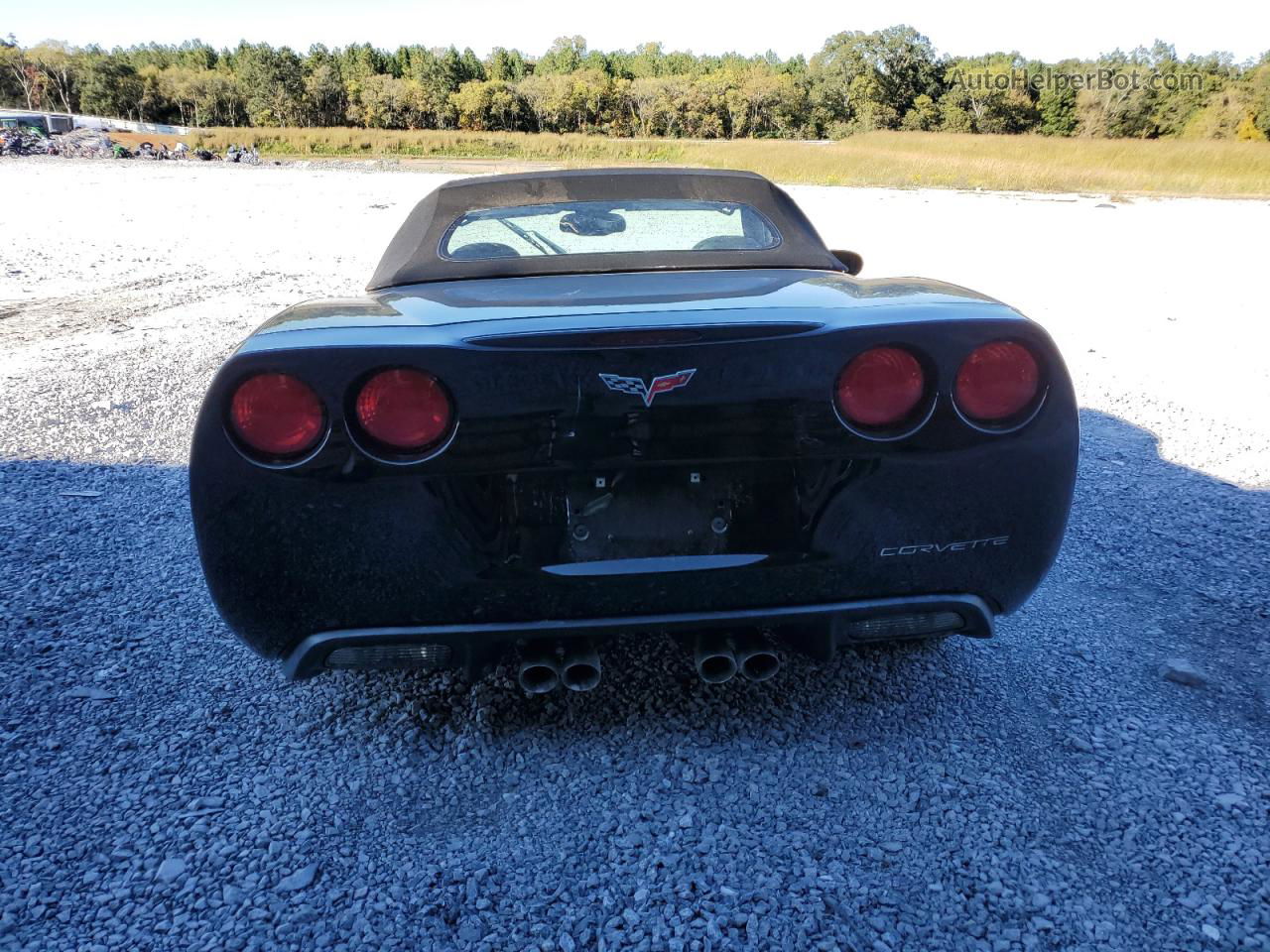 2006 Chevrolet Corvette  Black vin: 1G1YY36U765125170