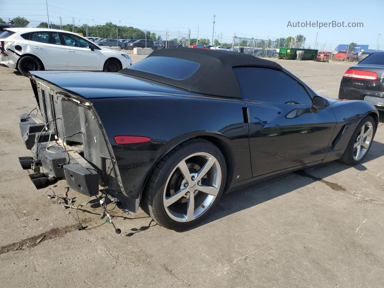 2006 Chevrolet Corvette  Черный vin: 1G1YY36U965106281