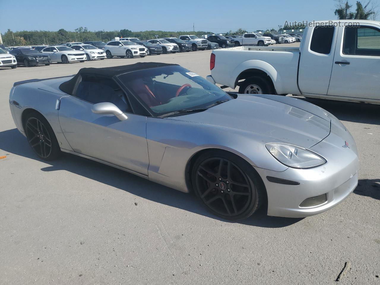 2006 Chevrolet Corvette  Silver vin: 1G1YY36U965106670