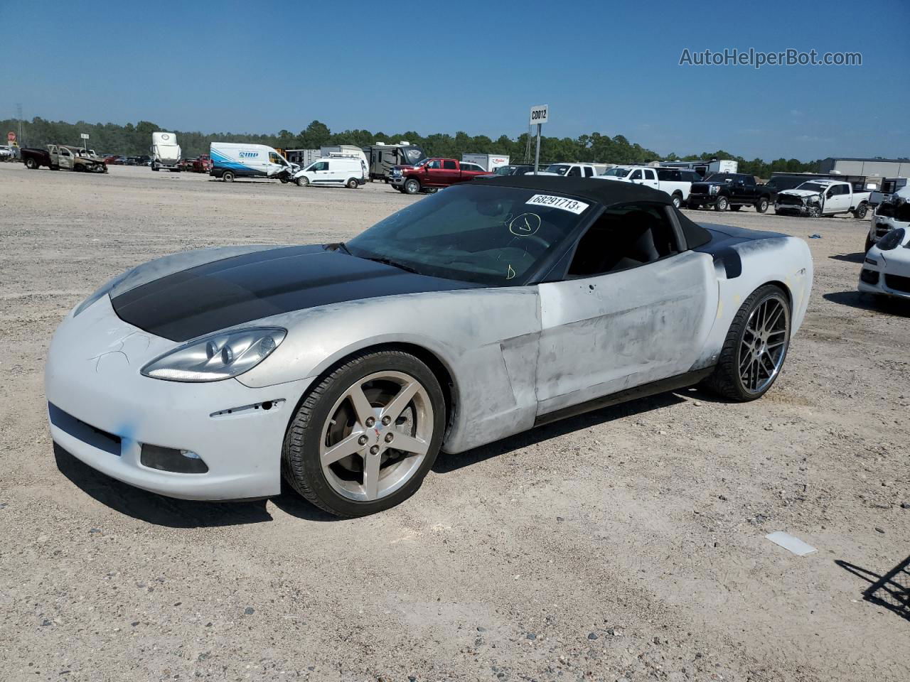 2006 Chevrolet Corvette  Черный vin: 1G1YY36U965114896