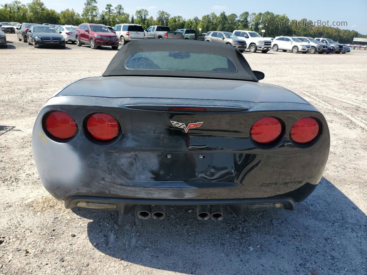 2006 Chevrolet Corvette  Черный vin: 1G1YY36U965114896