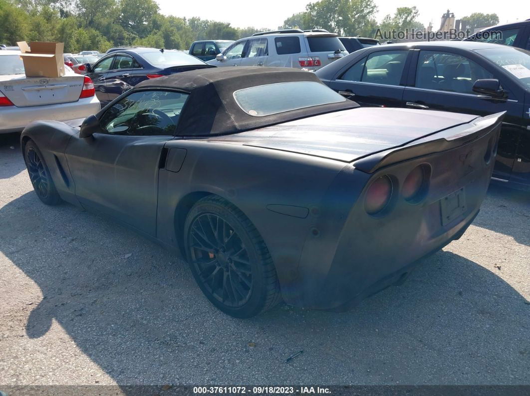 2006 Chevrolet Corvette   Черный vin: 1G1YY36U965125025