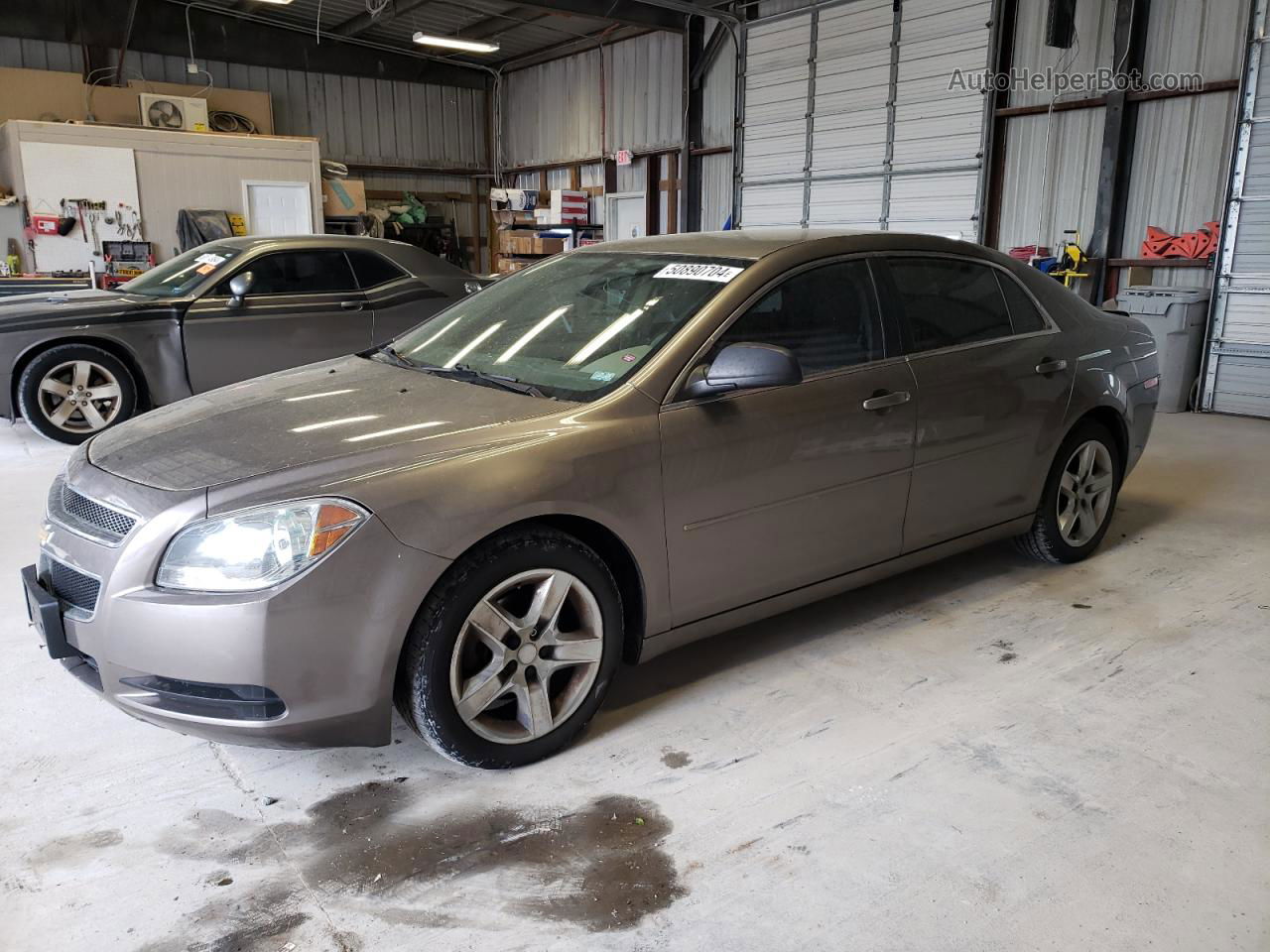 2012 Chevrolet Malibu Ls Brown vin: 1G1ZA5E00CF296870