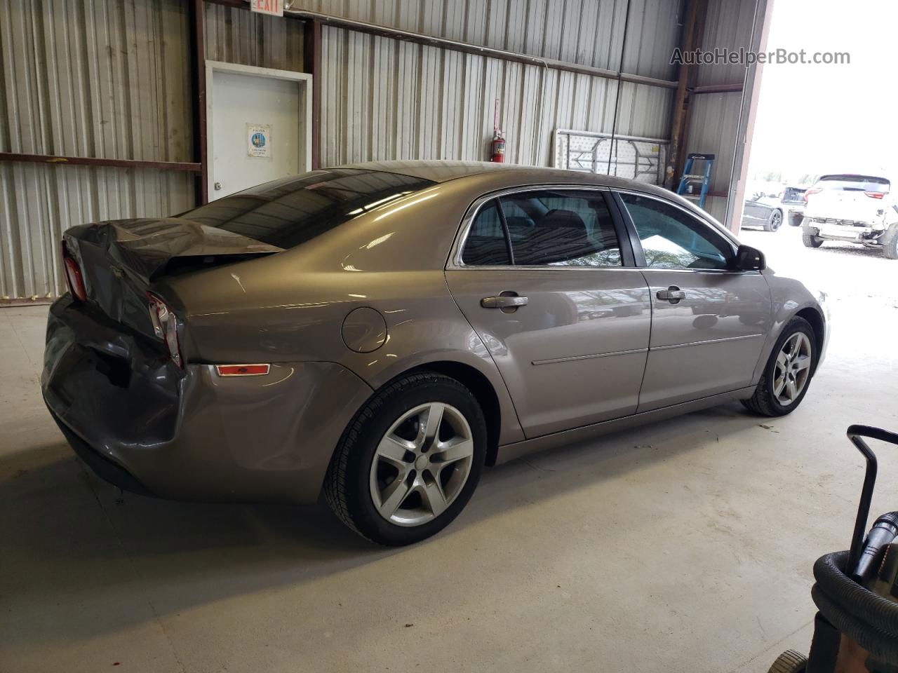 2012 Chevrolet Malibu Ls Brown vin: 1G1ZA5E00CF296870