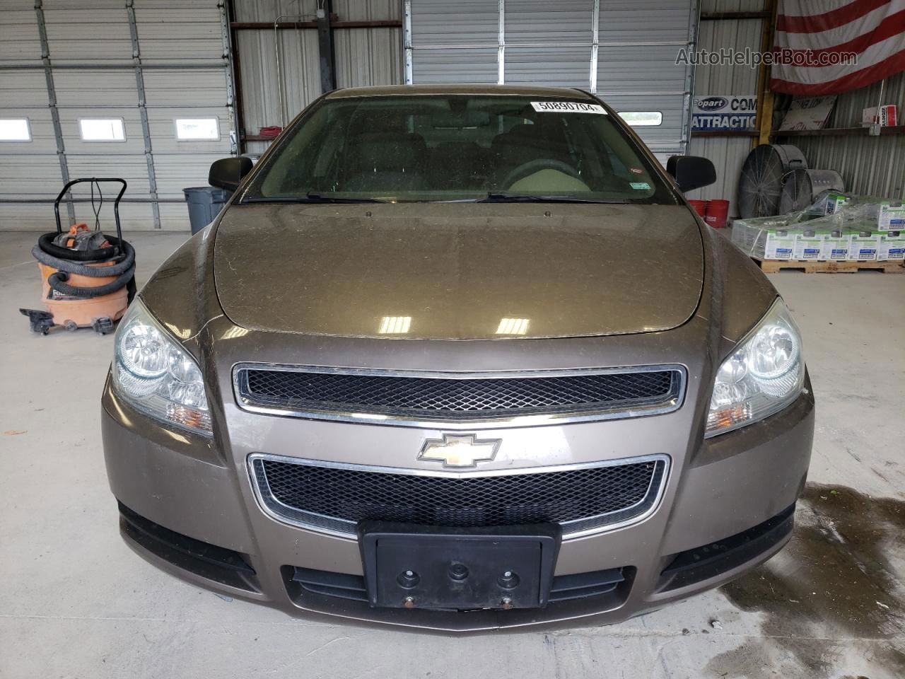 2012 Chevrolet Malibu Ls Brown vin: 1G1ZA5E00CF296870