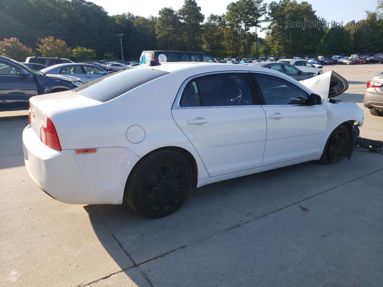 2012 Chevrolet Malibu Ls White vin: 1G1ZA5E04CF348985