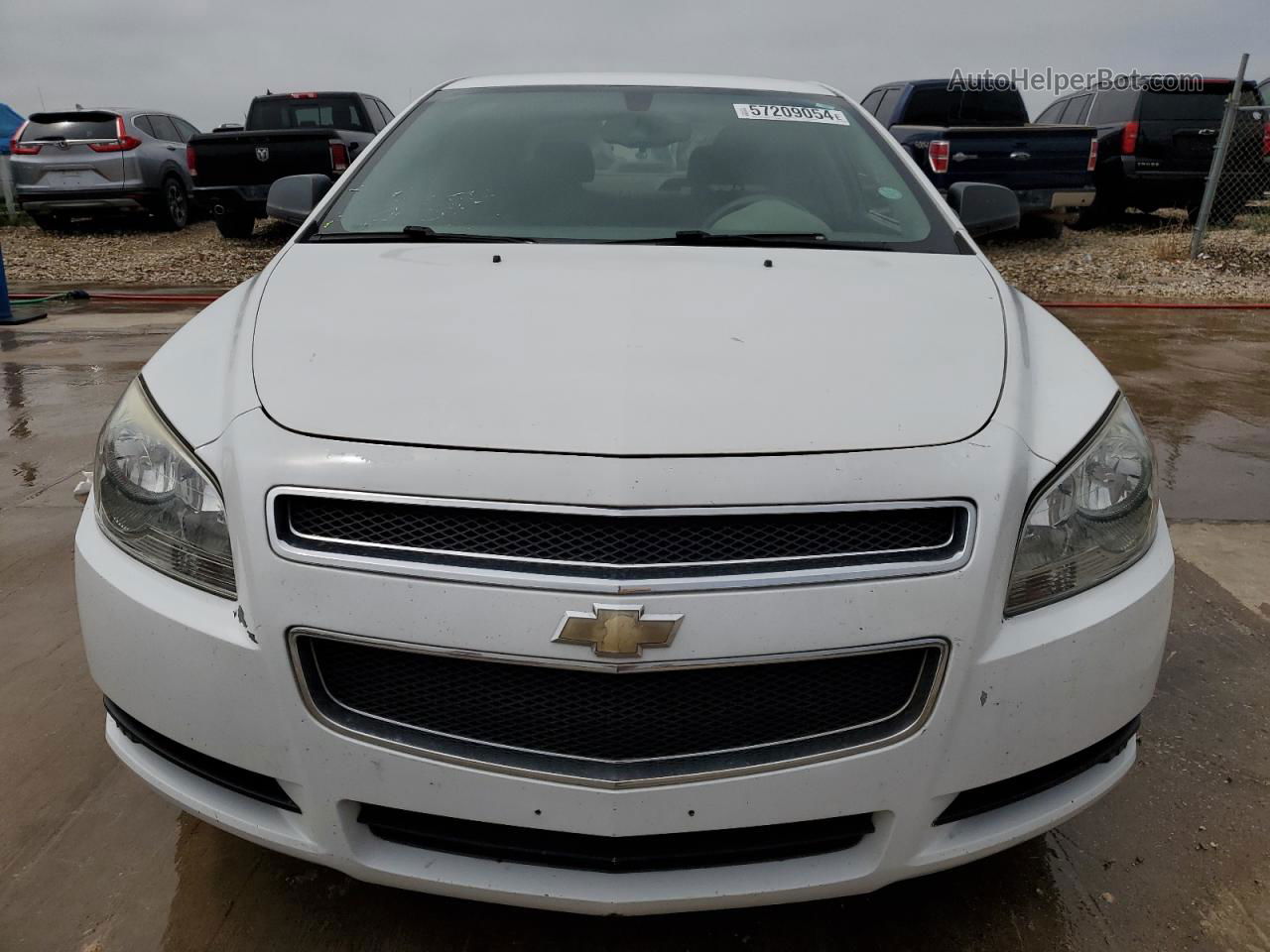 2012 Chevrolet Malibu Ls White vin: 1G1ZA5E04CF358738