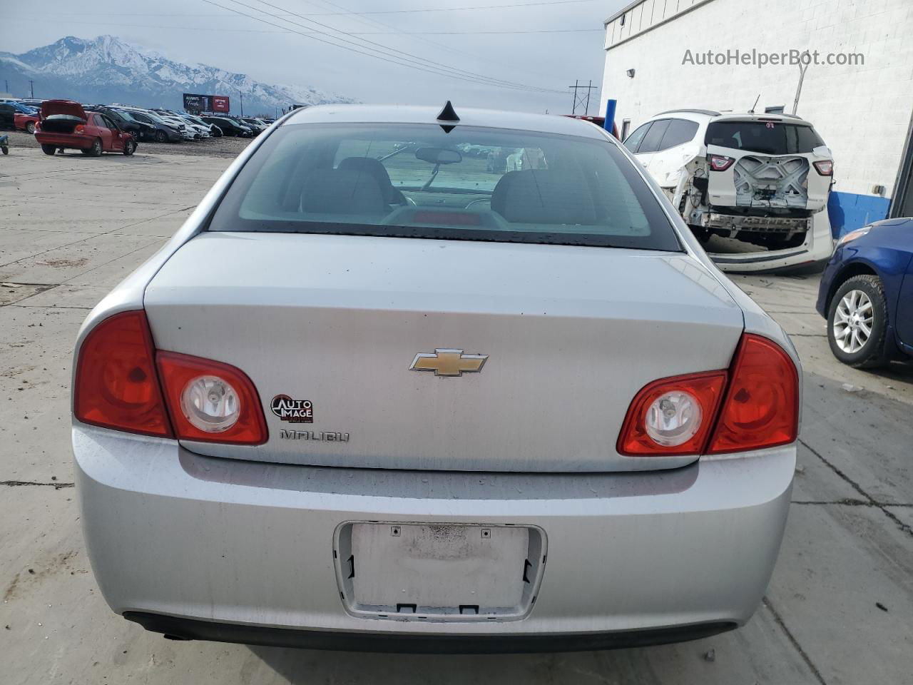 2012 Chevrolet Malibu Ls Silver vin: 1G1ZA5E05CF383678