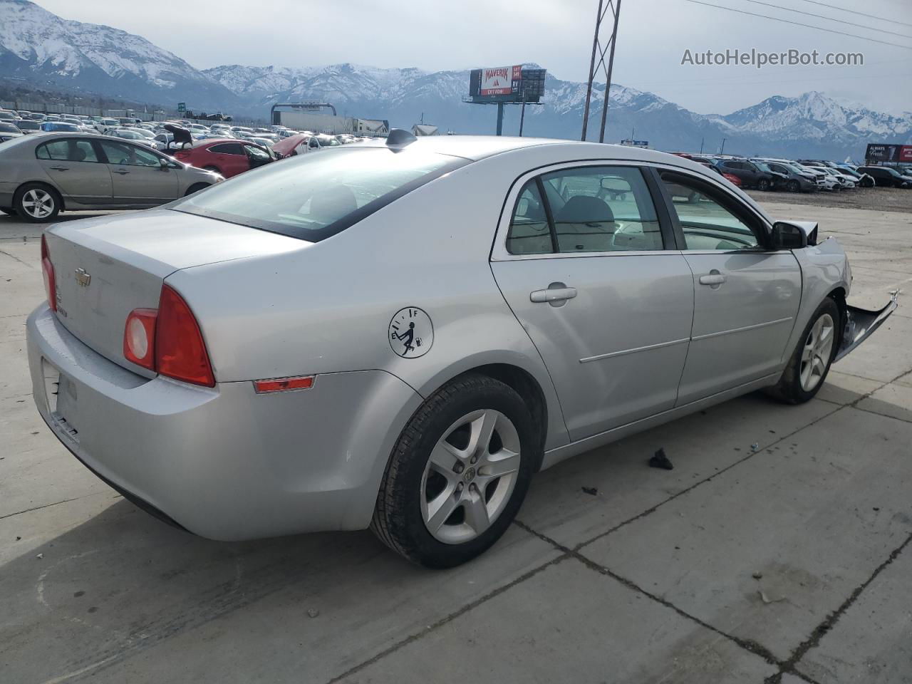 2012 Chevrolet Malibu Ls Silver vin: 1G1ZA5E05CF383678