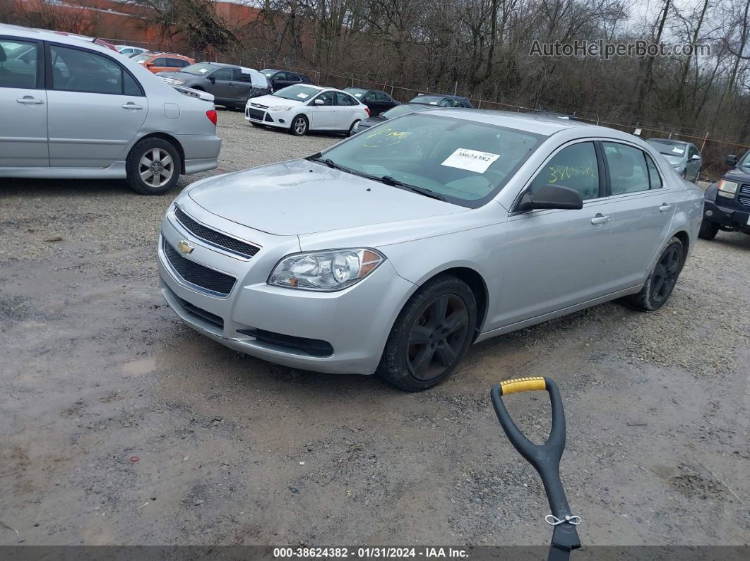 2012 Chevrolet Malibu Ls Silver vin: 1G1ZA5E08CF297359