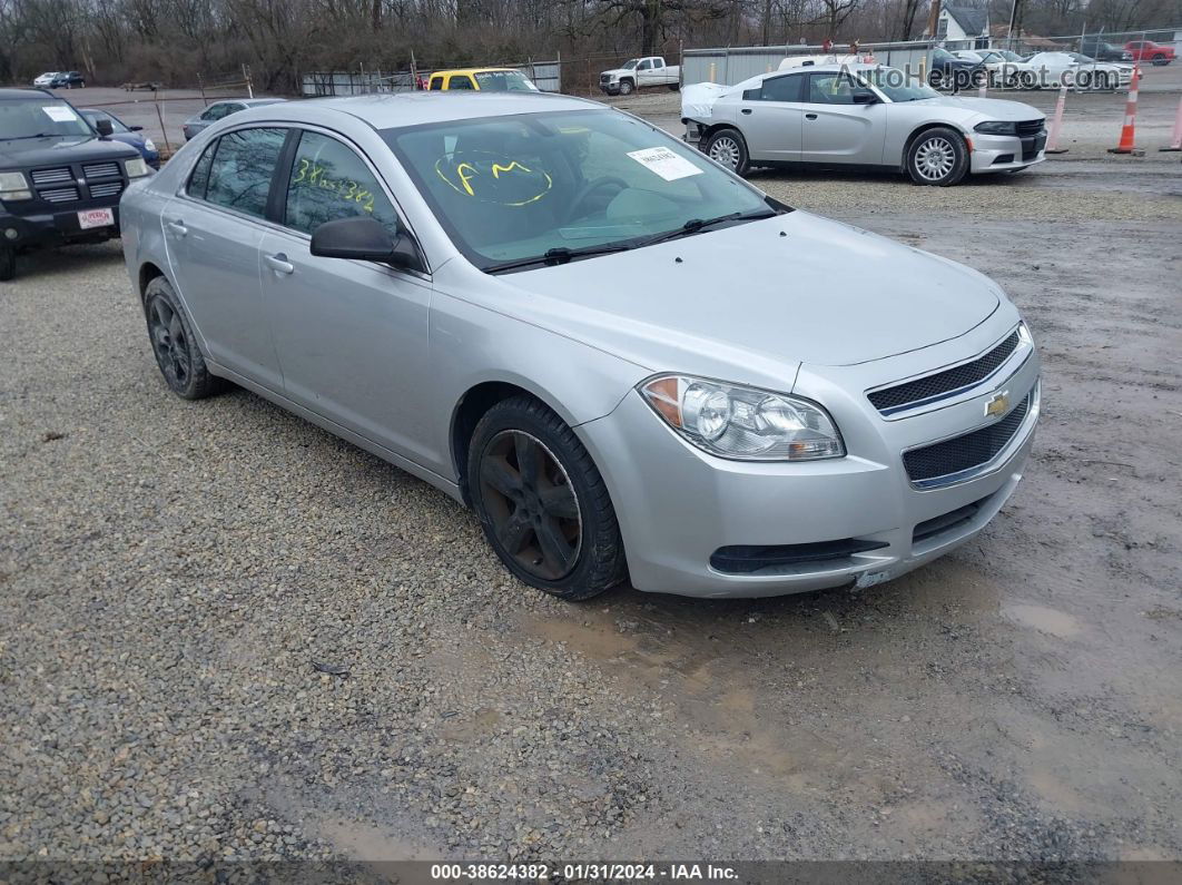 2012 Chevrolet Malibu Ls Silver vin: 1G1ZA5E08CF297359