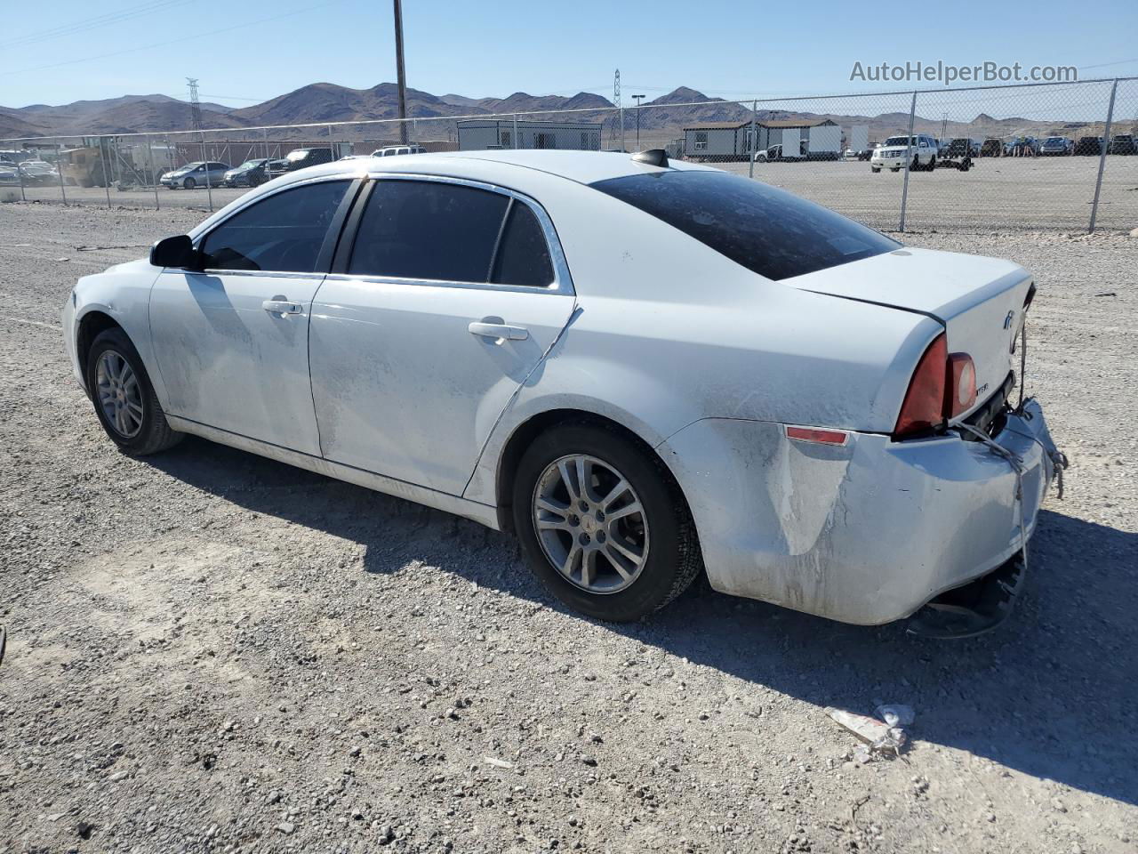 2012 Chevrolet Malibu Ls White vin: 1G1ZA5E09CF212562