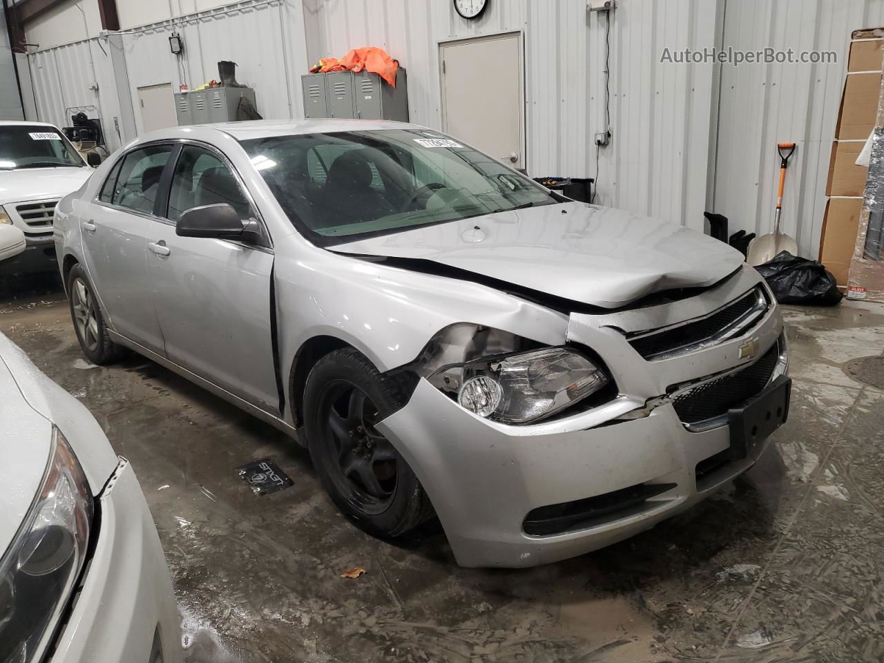 2012 Chevrolet Malibu Ls Silver vin: 1G1ZA5EU1CF202742