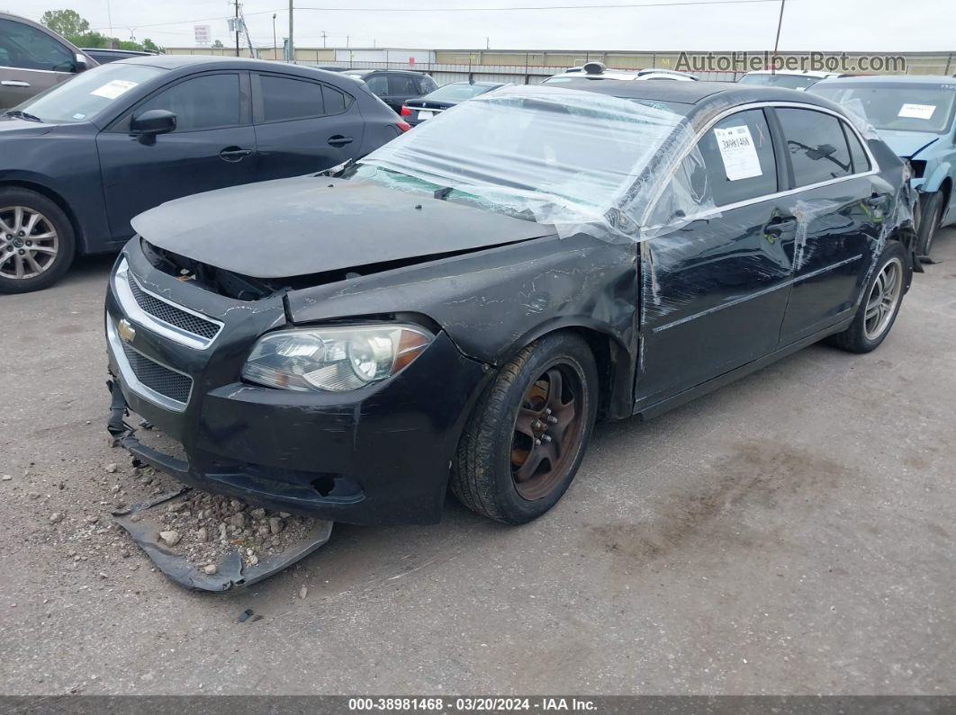 2012 Chevrolet Malibu Ls Black vin: 1G1ZA5EU1CF320001