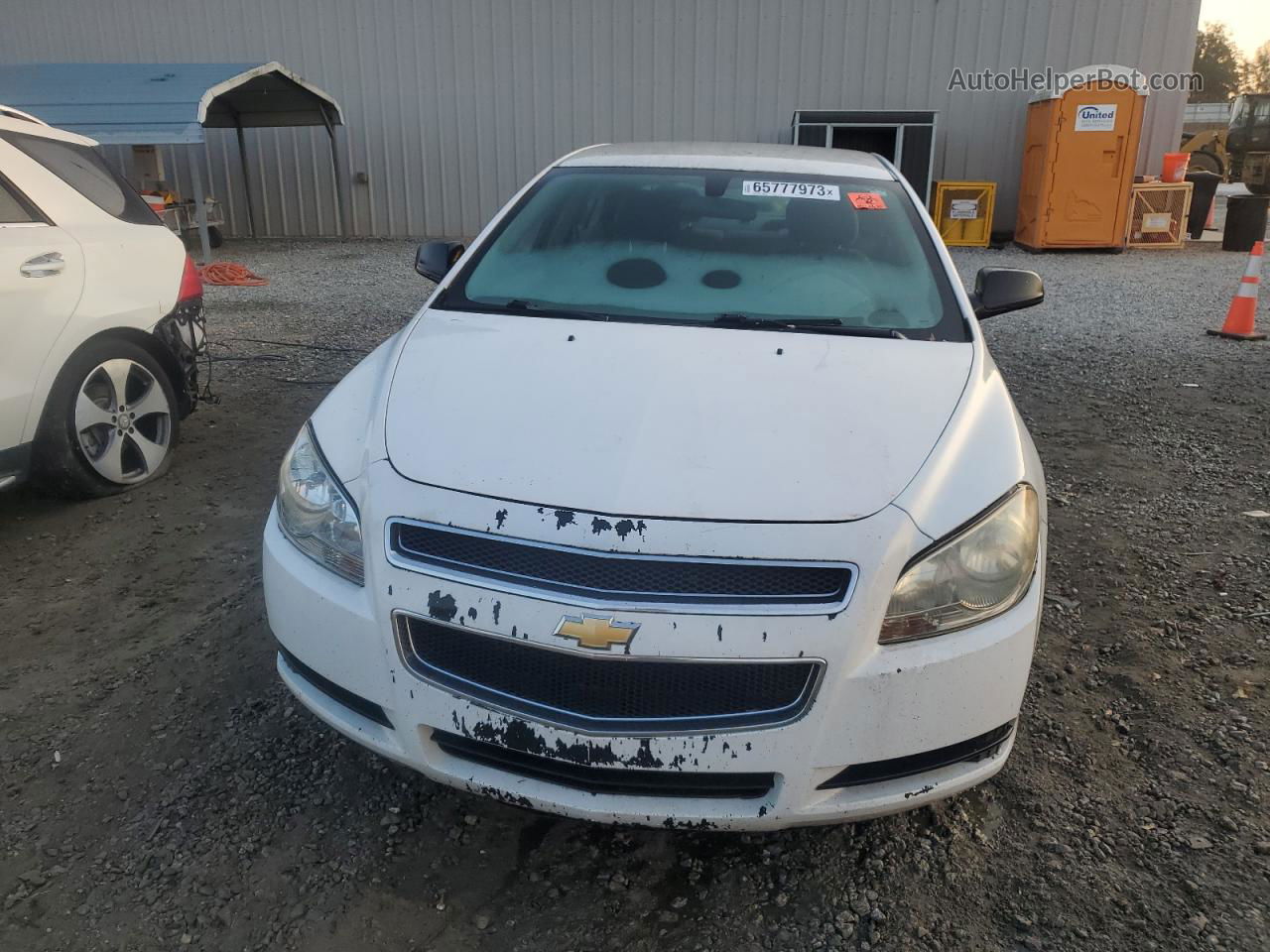 2012 Chevrolet Malibu Ls White vin: 1G1ZA5EU2CF388565