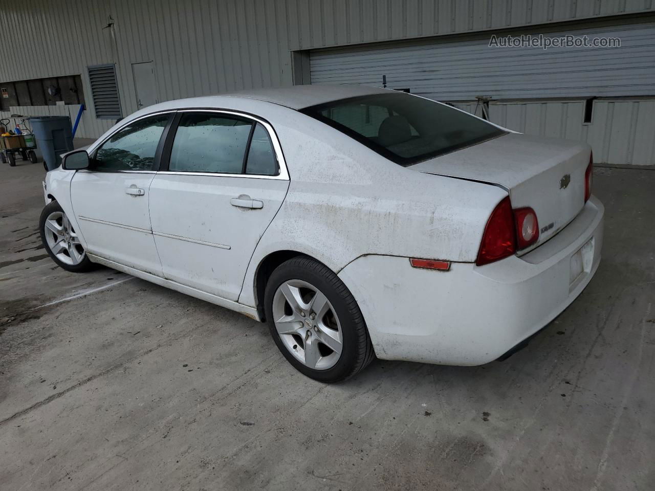 2012 Chevrolet Malibu Ls Белый vin: 1G1ZA5EU2CF394981