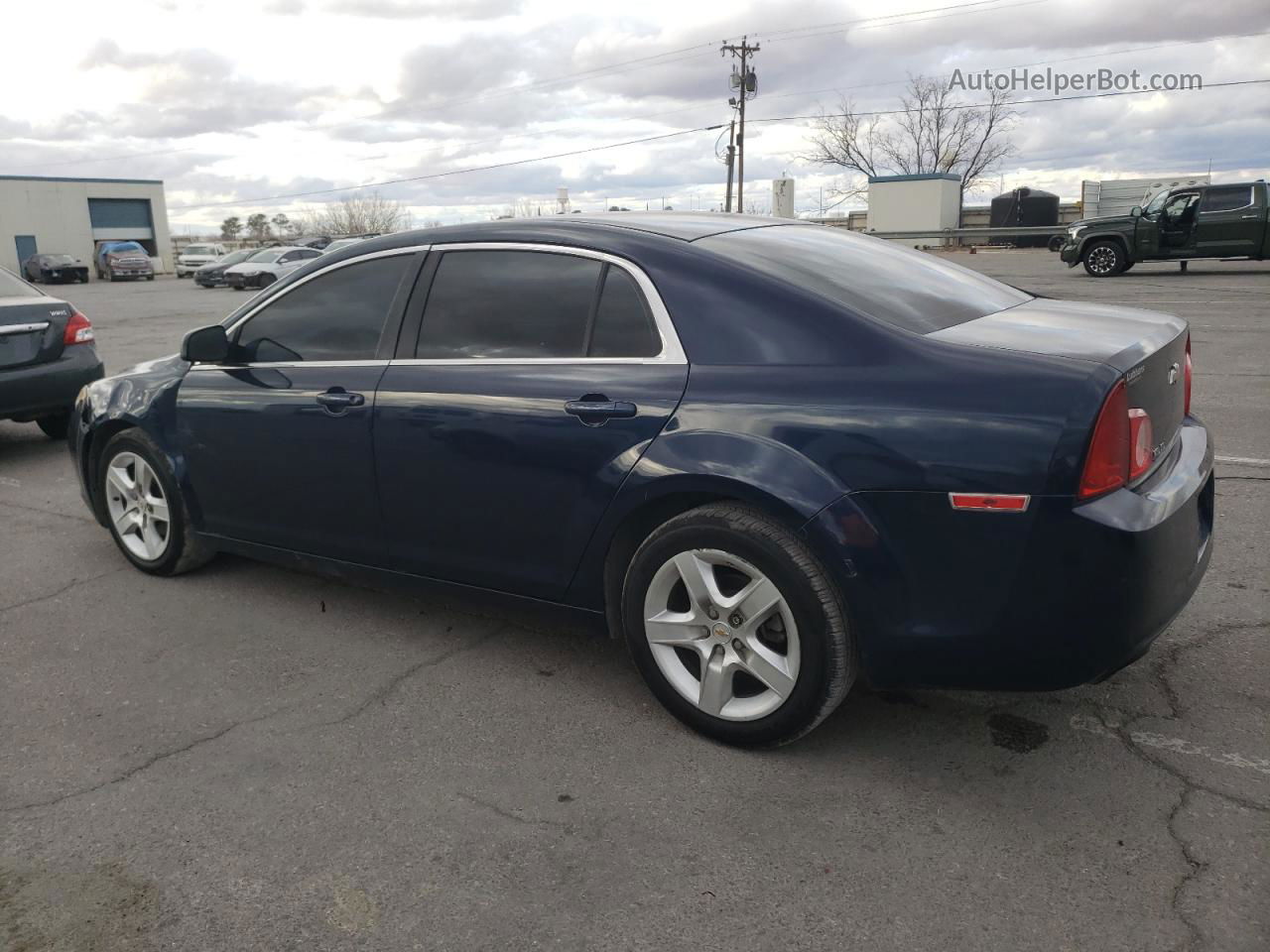 2012 Chevrolet Malibu Ls Blue vin: 1G1ZA5EU3CF280911