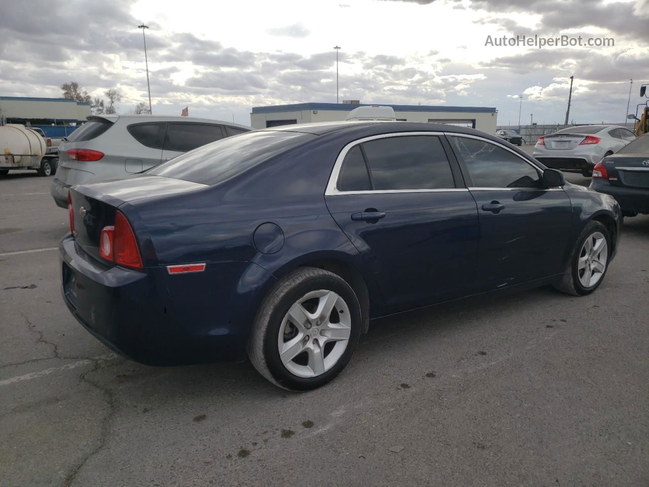 2012 Chevrolet Malibu Ls Blue vin: 1G1ZA5EU3CF280911