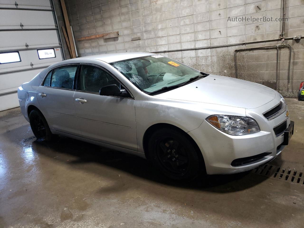 2012 Chevrolet Malibu Ls Silver vin: 1G1ZA5EU3CF387747