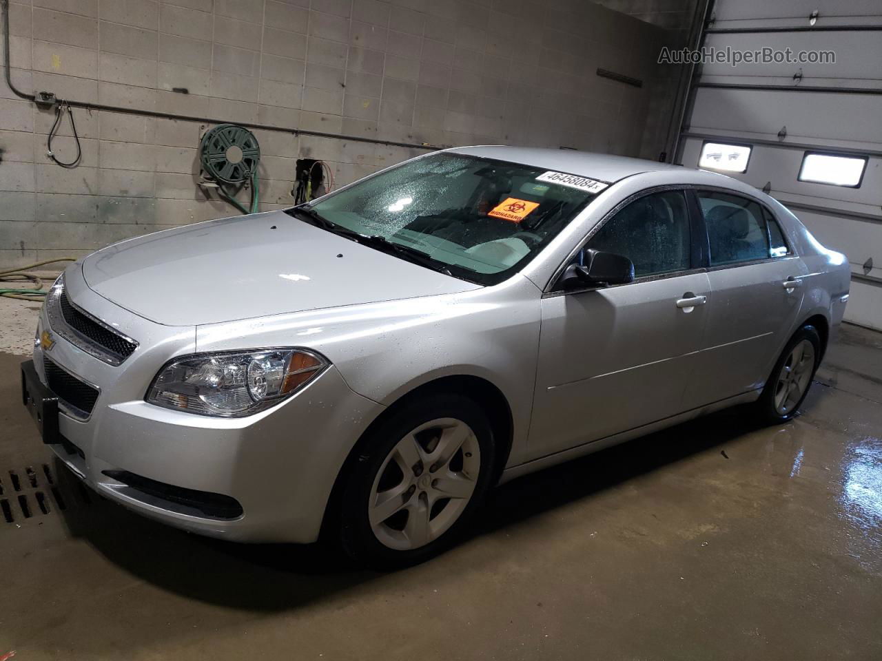 2012 Chevrolet Malibu Ls Silver vin: 1G1ZA5EU3CF387747